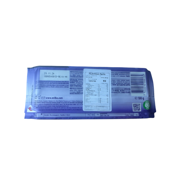 Milka Noisette Crema de Alune Chocolate 100 grs - Image 2
