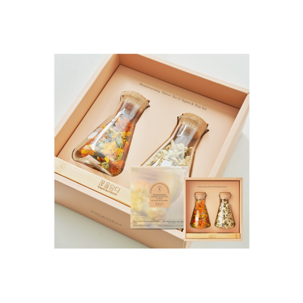 Housewarming Flower tea gift set - Image 2
