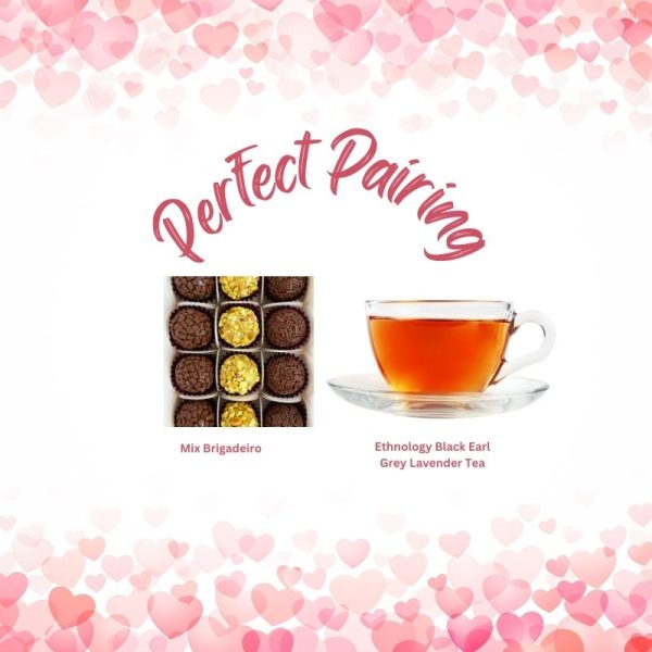 Double "B" pairing " Black earl grey lavander tea & Brigadeiro mix box"