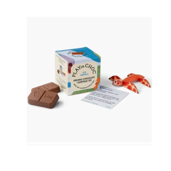 Toy choc sea animal collection 1 unit