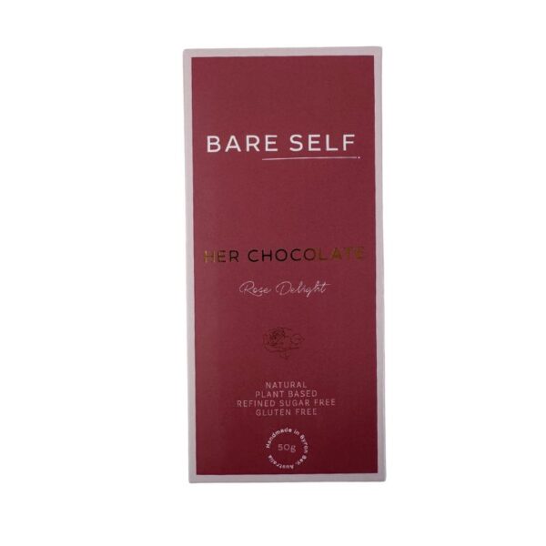Bare Self Pregnancy and Breastfeeding Rose Petals Delight dark chocolate