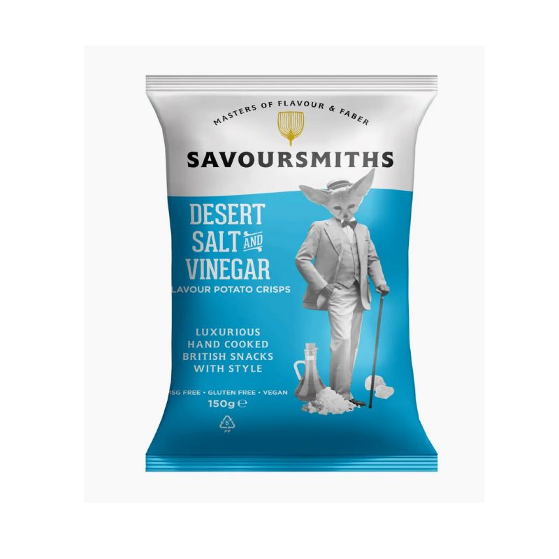 Desert Salt & Vinegar complement a sharp cheddar and a crisp Chardonnay