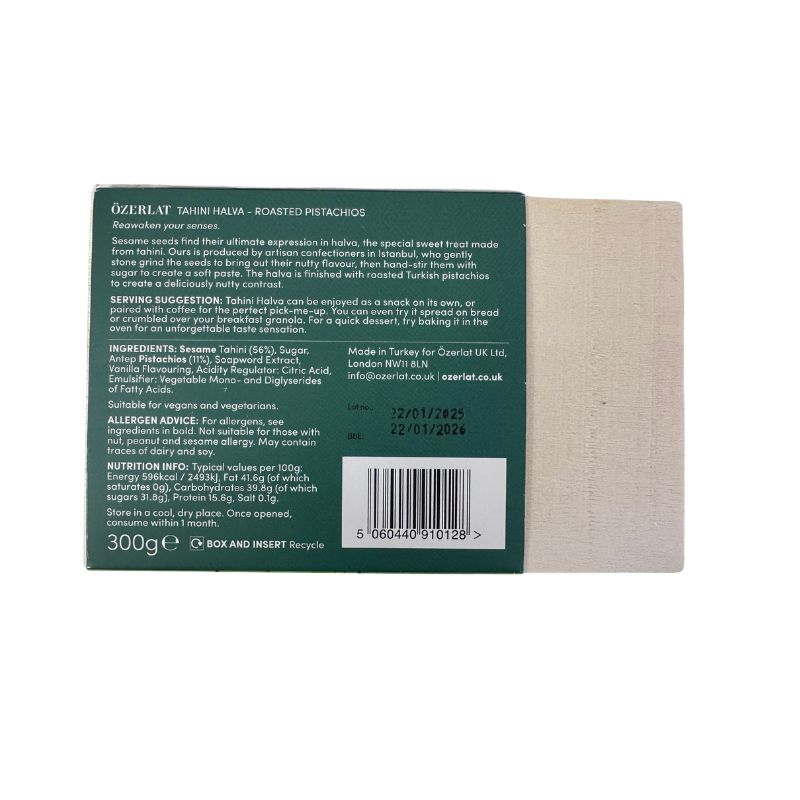 Roasted pistachio Tahini Halva - Image 2