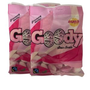 Goodie Swedish candy- 2 pack Strawberry