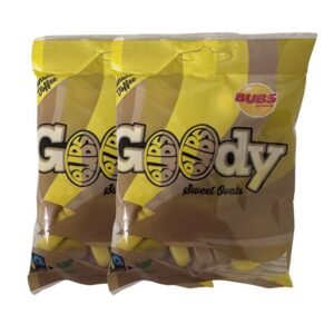 Goodie Swedish candy- 2 pack Toffee banana
